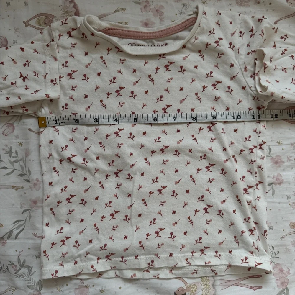 Toddler Girls Bundle 2-3T Primark & Next Sweatshirts + Floral Top | Boho Rustic